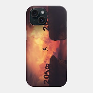 between 2018 and 2019 Phone Case