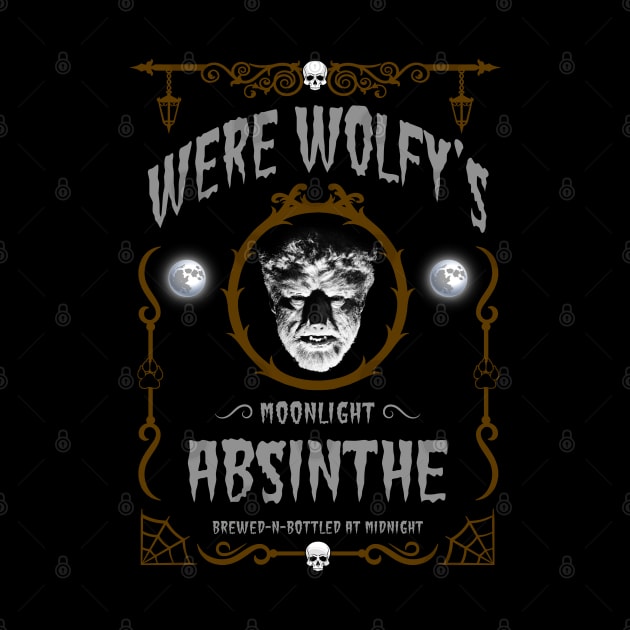 ABSINTHE MONSTERS 10 (WERE WOLFY) by GardenOfNightmares