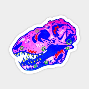 Party Skull Magnet