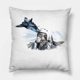 Fighter pilot Pillow