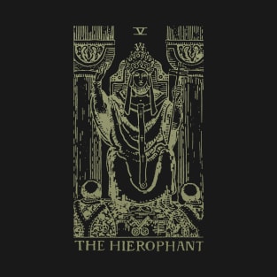 Golden Tarot - The Hierophant T-Shirt