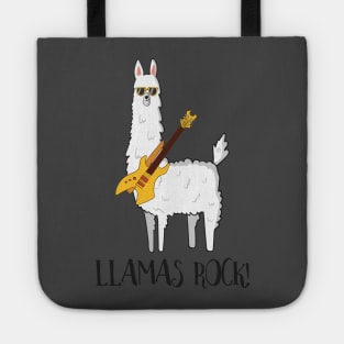 Llamas Rock! Cute Funny Llama Love Tote