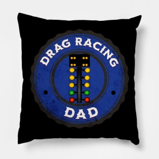 Drag Racing Dad Pillow