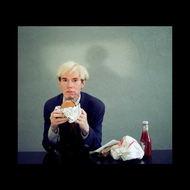 Andy Warhol Cheeseburger by ethanchristopher