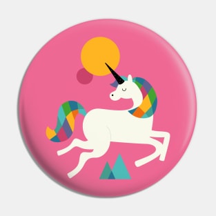 To be a unicorn Pin