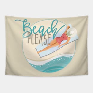 Beach, please Tapestry