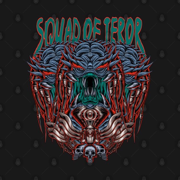 SQUAD OF TEROR by TOSSS LAB ILLUSTRATION