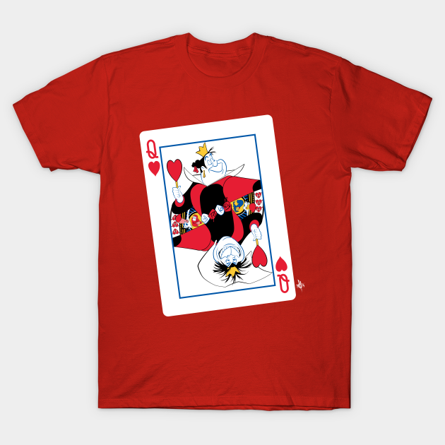 Discover Queen of Hearts - Alice In Wonderland - T-Shirt