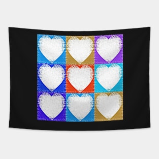 9 Hearts Tapestry