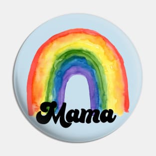 Rainbow Mama Leopard shirt, Mama Leopard Rainbow shirt, Mama rainbow shirt, Rainbow mama shirt, mom shirt rainbow Pin