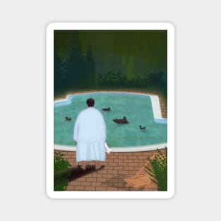 Him, with those ducks ❤ Magnet
