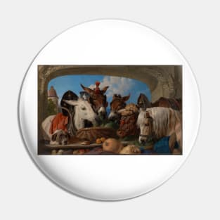 A Group of Animals - Geneva by David Roberts (commission by Sir Edwin Henry Landseer) Pin