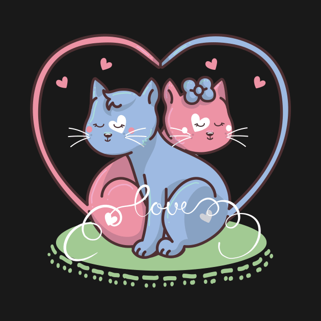 Cat Love by szrashed