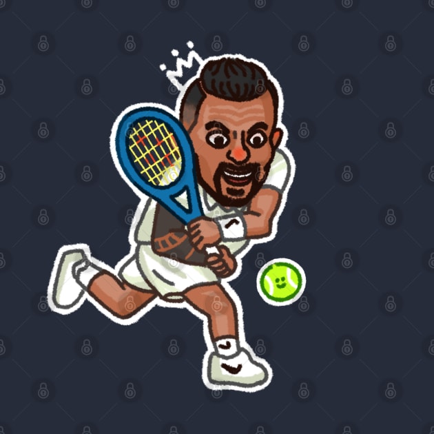 King Kyrgios by dotbyedot