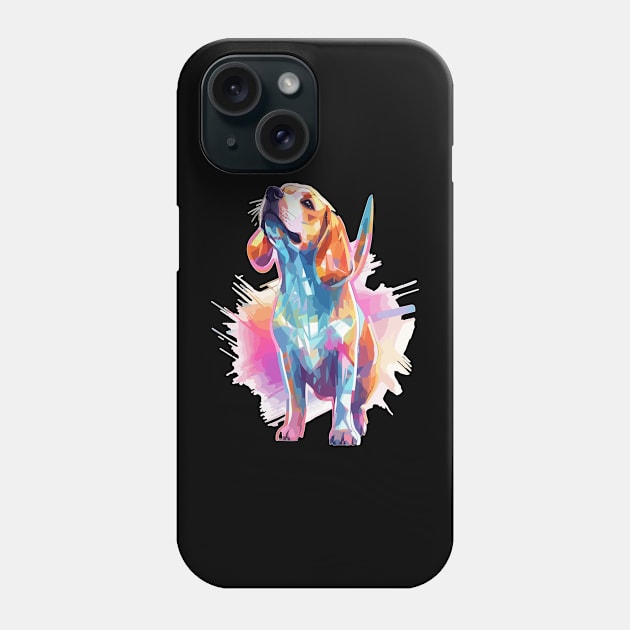Beagle Dog Lover Funny Hunting Dog Beagle Phone Case by QQdesigns