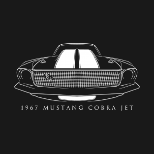 1967 Ford Mustang Cobra Jet T-Shirt