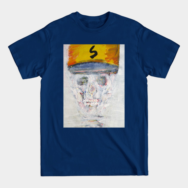 Discover SKULL with BASEBALL HAT - Baseball - T-Shirt