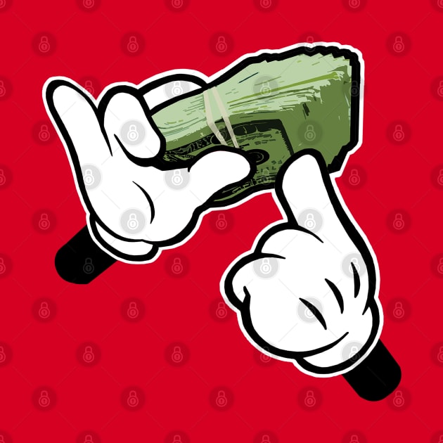 Get Money! Cartoon Hands by robotface