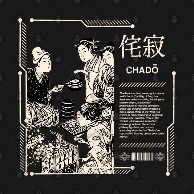 Zen Japanese Tea Ceremony Chado Meaning Kanji Characters 647 by dvongart