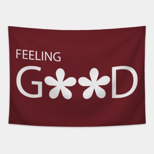 Feeling Good typography design Tapestry