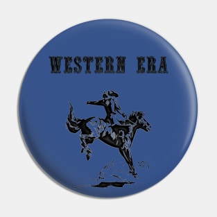 Western Era -  Cowboy on Horseback 8 Pin