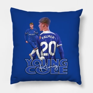 London Stamford Blues - Cole Palmer - YOUNG KING COLE Pillow