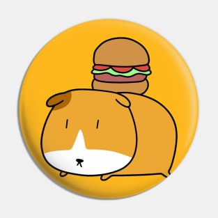 Hamburger Guinea Pig Pin