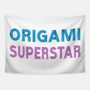 Origami Superstar for Origami Lovers Tapestry