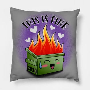 This Is Fine Pillow