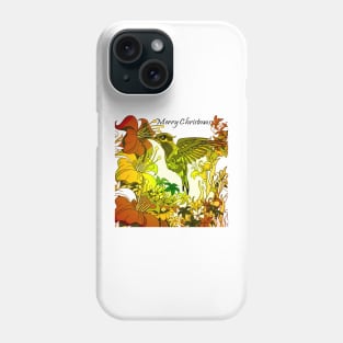 christmas finch Phone Case