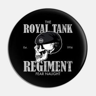 The Royal Tank Regiment (distressed) Pin