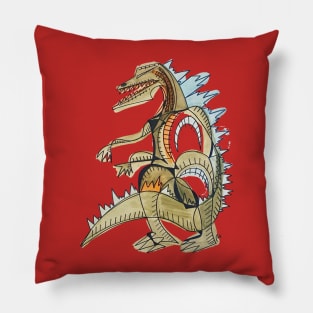 Godzilla by Pollux Pillow