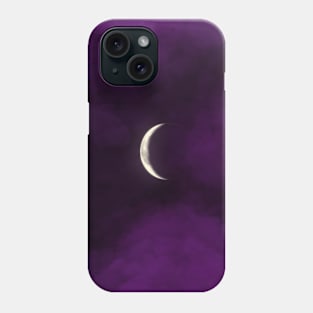 Purple clouds Phone Case