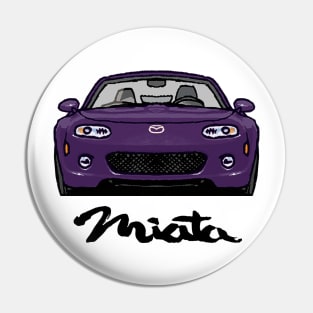 MX5 Miata NC Purple Pin