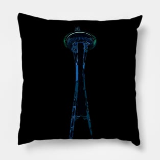 Seattle Space Needle Pillow