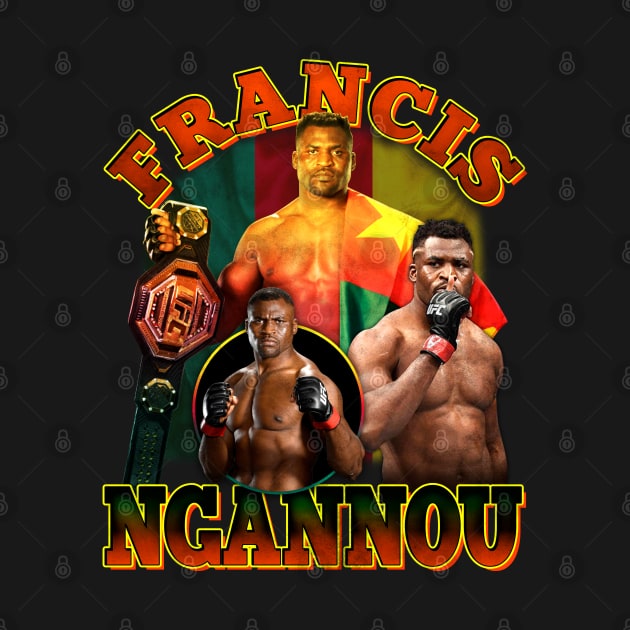 Francis Ngannou Vintage by MMAMerch