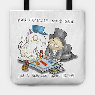 Dapper Cat - Capitalism Board Game Tote