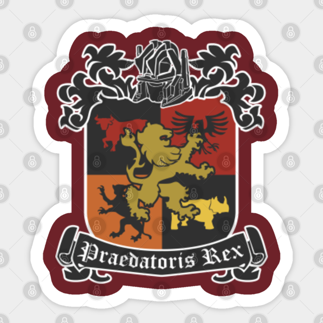Predaking Heraldic Shield Transformers Sticker Teepublic Aside from the fourth and final season of attack on titan. teepublic