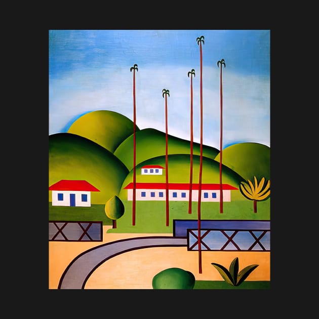 cityscape - Tarsila do Amaral by Kollagio