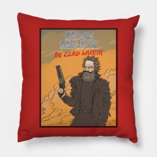 Mad Marx: The Class Warrior Pillow