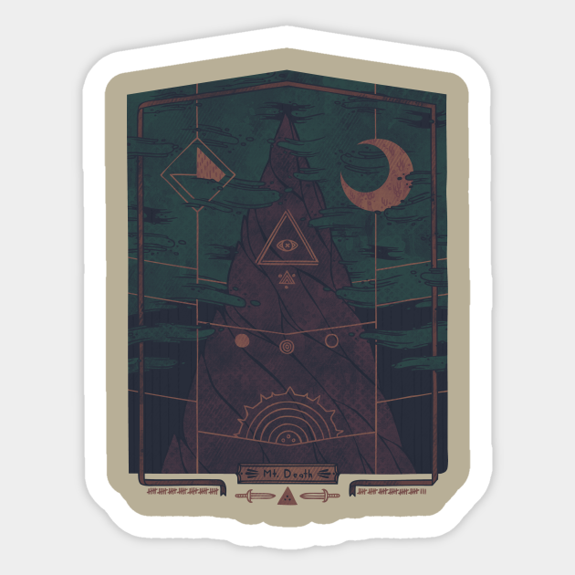 Mount Death - Occult - Sticker