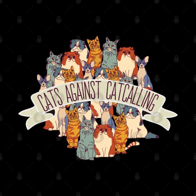 Cat againts catcalling  - center by PincGeneral