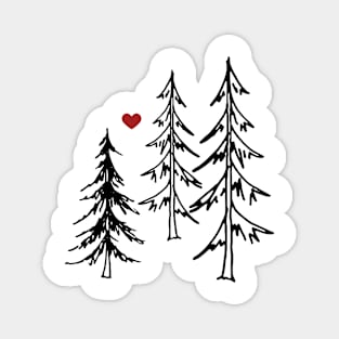 Tree Love the Outdoors Magnet