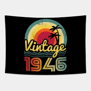 Vintage 1946 Made in 1946 77th birthday 77 years old Gift Tapestry