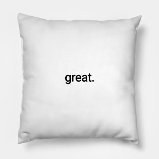 passive agressive - great Pillow