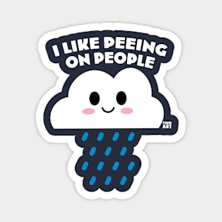 PEEING ON PEOPLE Magnet