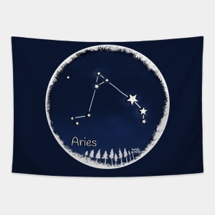 Aries sign - horoscope Tapestry