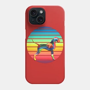 Great Colorful Dog Gift Phone Case