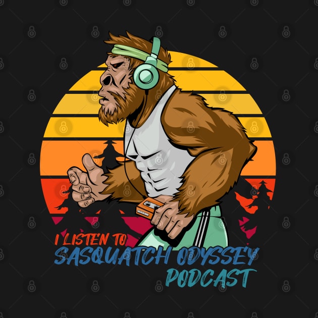 Sasquatch Odyssey - I Listen Graphic Design by Paranormal World Productions Studio