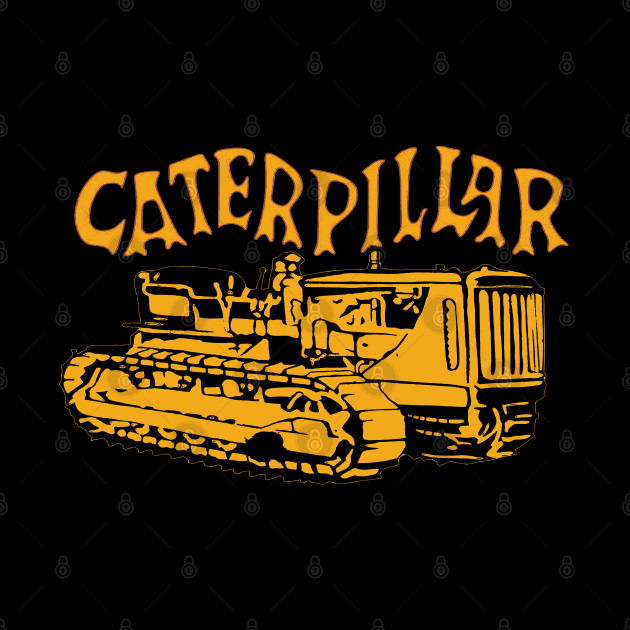 Caterpillar Bulldozer by Midcenturydave